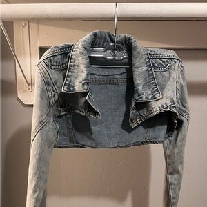 Cropped Denim Jacket